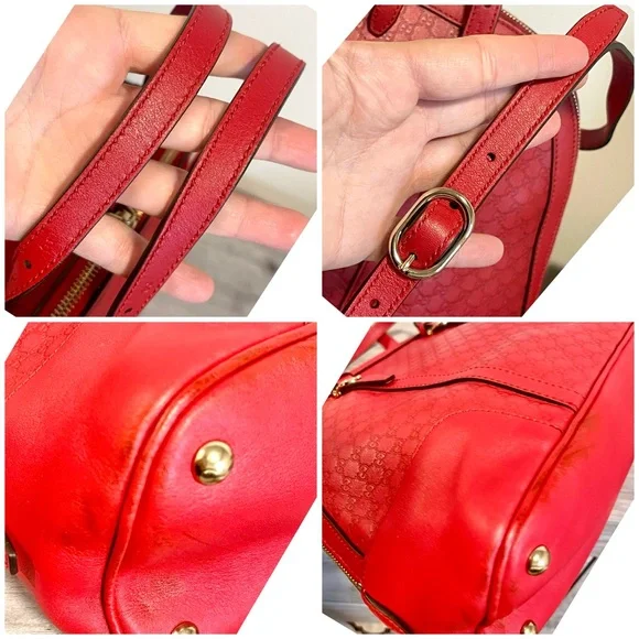 SOLD❌ Authentic GUCCI Microguccissima Dome Bag - Picture 7 of 17